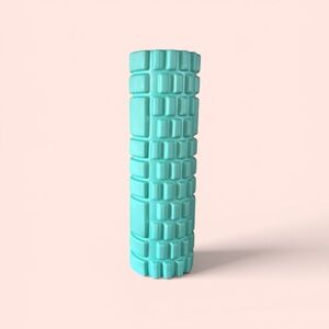 Foam roller, seafoam.